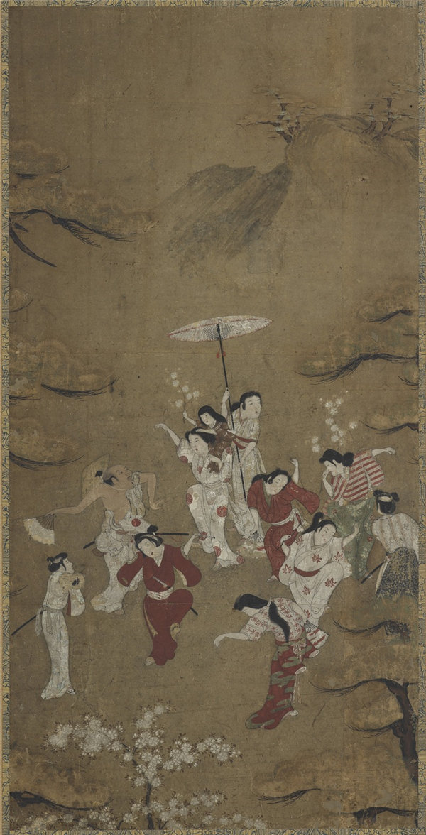Yamanaka and Co. 山中商会（1917 - 1965）-野餐派对2绘画作品