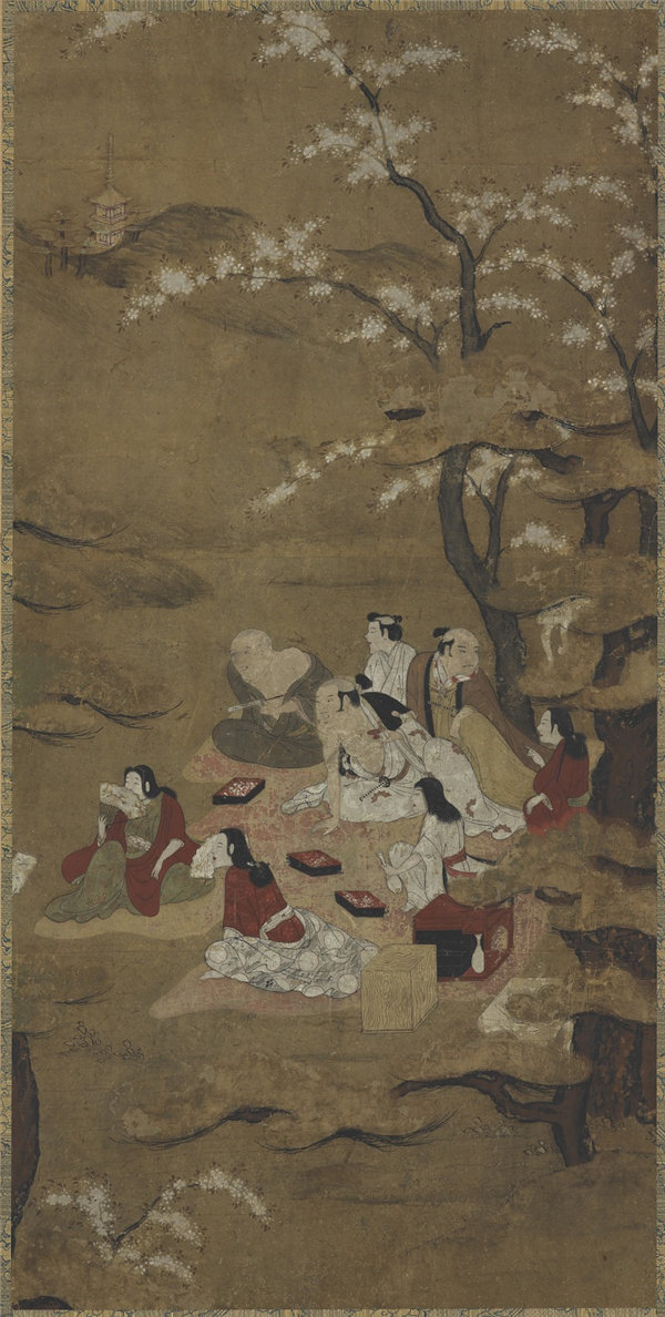 Yamanaka and Co. 山中商会（1917 - 1965）-野餐会绘画作品