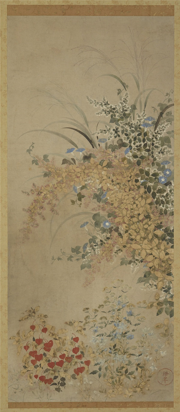 仁印大师 (1600-1630)-花草绘画作品下载