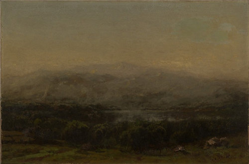 约翰·班扬·布里斯托尔 (John Bunyan Bristol)-Kayser 的池塘油画