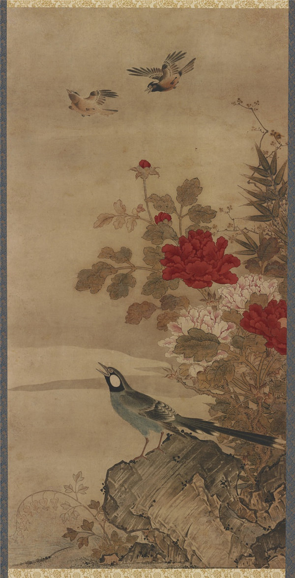 小林文七 (1861-1923) -花鸟绘画作品高清下载
