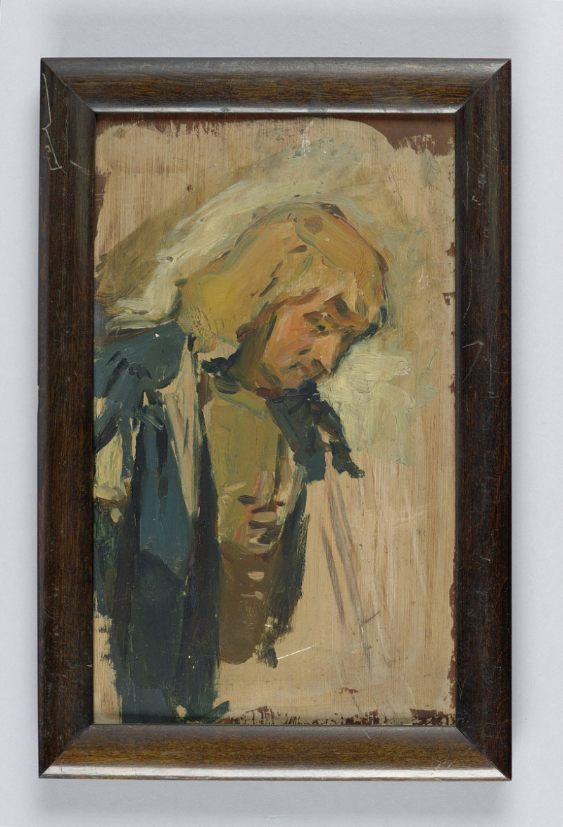 凯尼恩·考克斯（Kenyon Cox）-人的研究油画