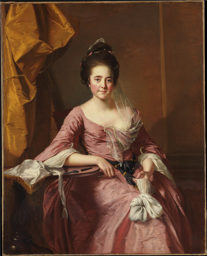 德比郡的约瑟夫·赖特（Joseph Wright of Derby）-一个女人的肖像 英国油画.zip