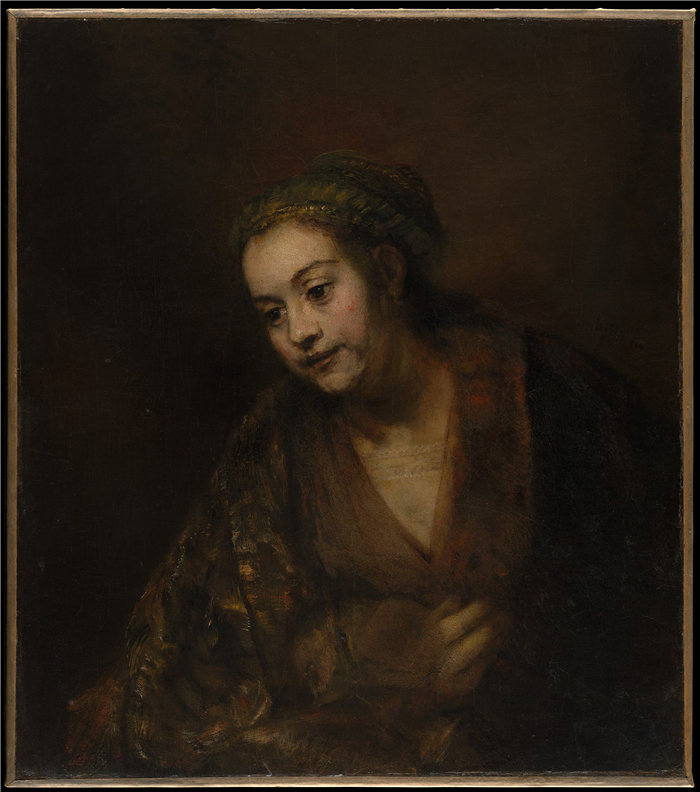伦勃朗·范·瑞恩（Rembrandt van Rijn）-亨德里克耶·斯托菲尔斯 (1626–1663)油画