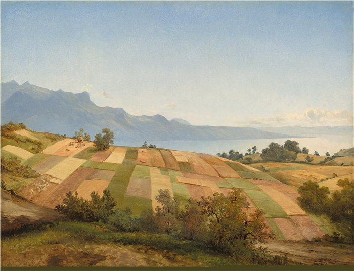 亚历山大·卡拉姆（Alexandre Calame）-瑞士风景 1830作品 瑞士ip