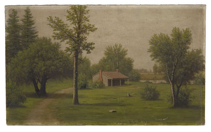 巴顿·斯通·海斯（Barton Stone Hays，美国人，1826-1914 年）-景观油画