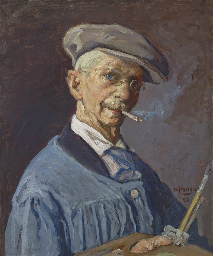 威廉·J·福赛思（William J. Forsyth，美国人，1854-1935 年）-画家人作品