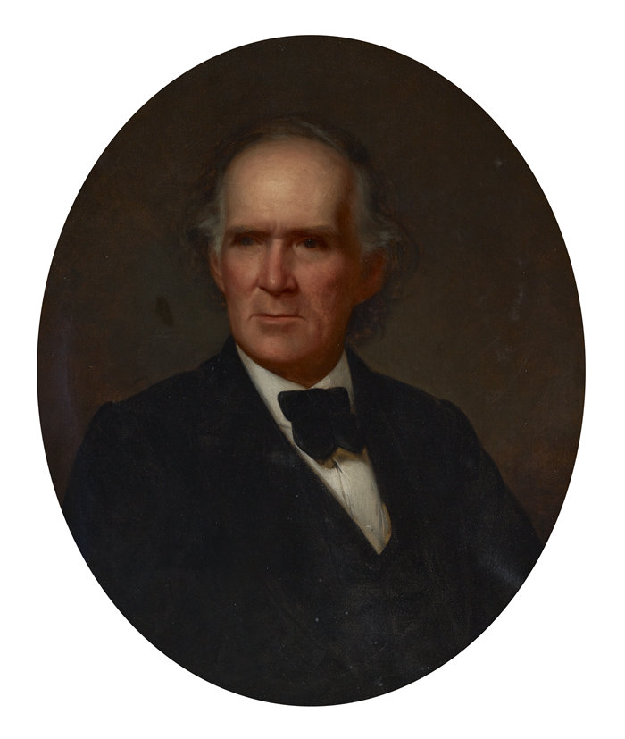 威廉·R·弗里曼（William R. Freeman，美国，约 1820 年至约 1906 年）-雅各布考克斯的肖像油画