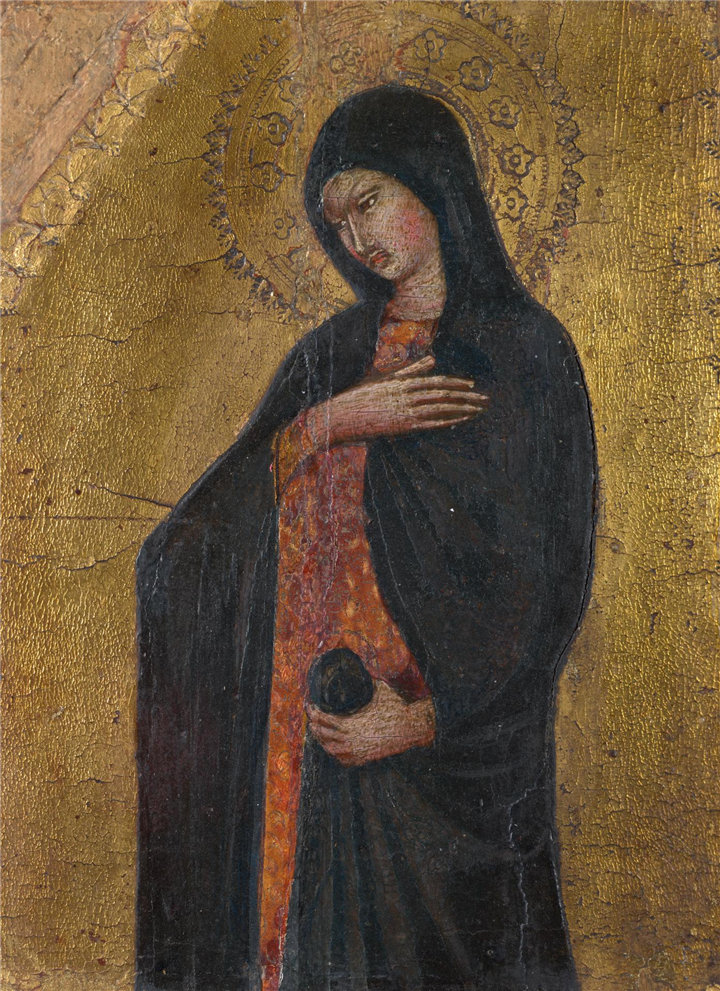 乔瓦尼·迪保罗（Giovanni di Paolo），意大利人，1398-1482-处女天使报喜作品
