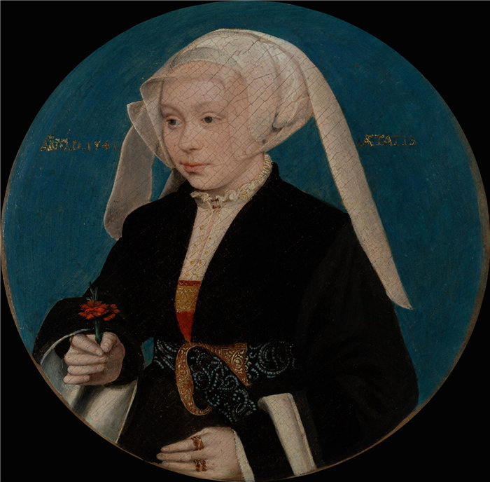 老巴塞洛梅乌斯·布鲁恩(Bartholomaeus Bruyn),德国人,1493–1555 年-一个女人的肖像