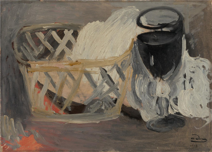 安德烈·德朗（André Derain），法国人，1880–1954 年-黑色音乐油画