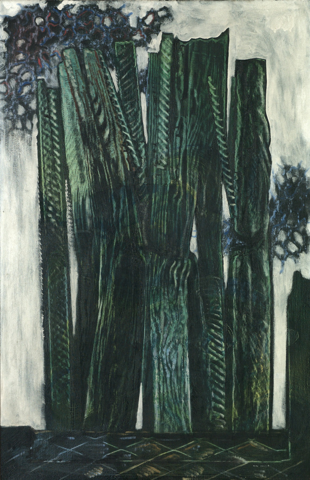 马克斯·恩斯特（Max Ernst）-Époque des forêts（森林时代），1926 年 德国油画