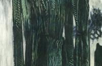 马克斯·恩斯特（Max Ernst）-Époque des forêts（森林时代），1926 年 德国油画