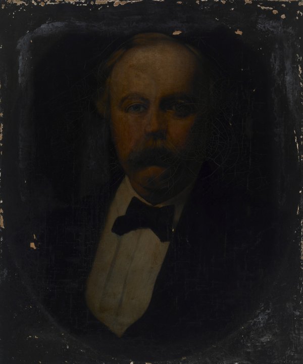 拉斯·古斯塔夫·塞尔斯泰特（Lars Gustaf Sellstedt）-约瑟夫·沃伦， 1870年油画
