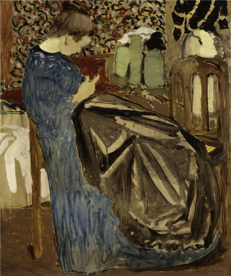 爱德华·维亚尔，法国人，1868–1940 年-裁缝油画