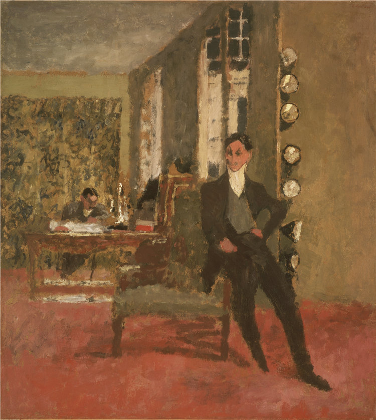 爱德华·维亚尔（Edouard Vuillard）-艺术品经销商（伯恩海姆-琼兄弟） 法国油画