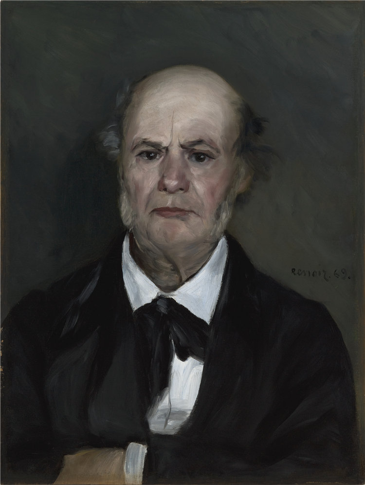 皮埃尔·奥古斯特·雷诺阿（Pierre Auguste Renoir），法国人，1841–1919 年-莱昂纳德雷诺阿，艺术家的父亲