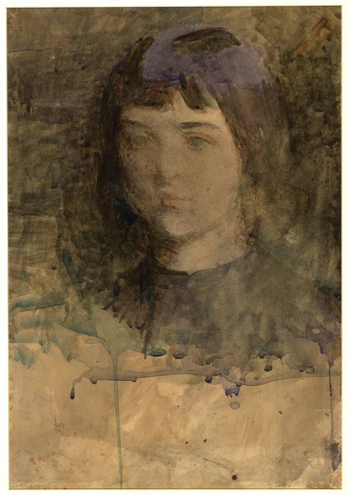 雅培·汉德森·塞耶 (Abbott Handerson Thayer)- 玛丽油画 美国
