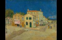 前500幅世界名画（83）-文森特·梵高（ Vincent van Gogh)-《黄屋（街）》 作品欣赏