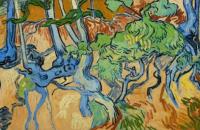 文森特·梵高（ Vincent van Gogh)-《树根》 作品欣赏