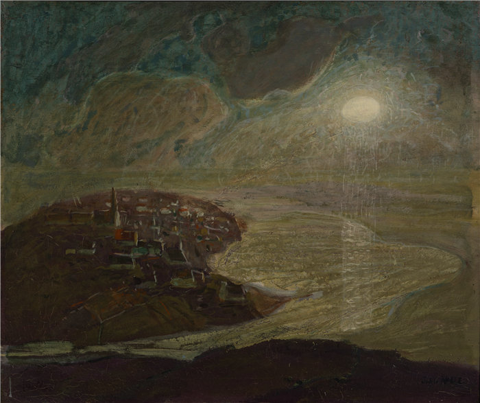 约翰·诺布尔（John Noble ，美国，1874-1934 年）-魔都油画