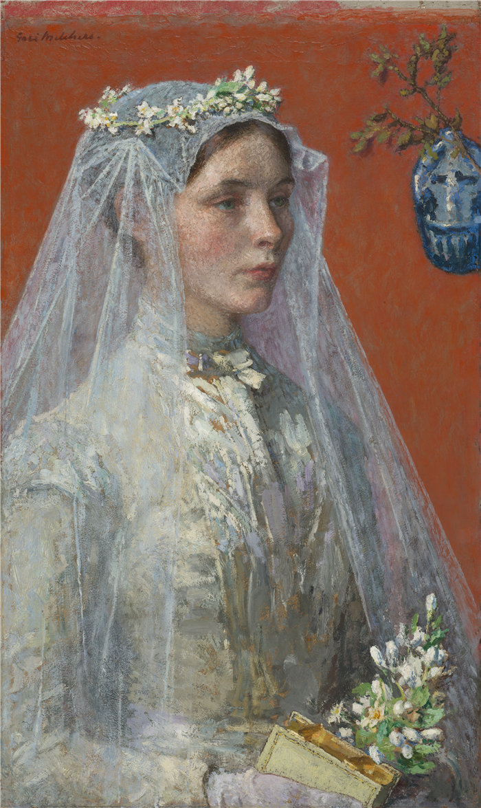 加里·梅尔彻斯（Gari Melchers），美国人，1860–1932 年-新娘