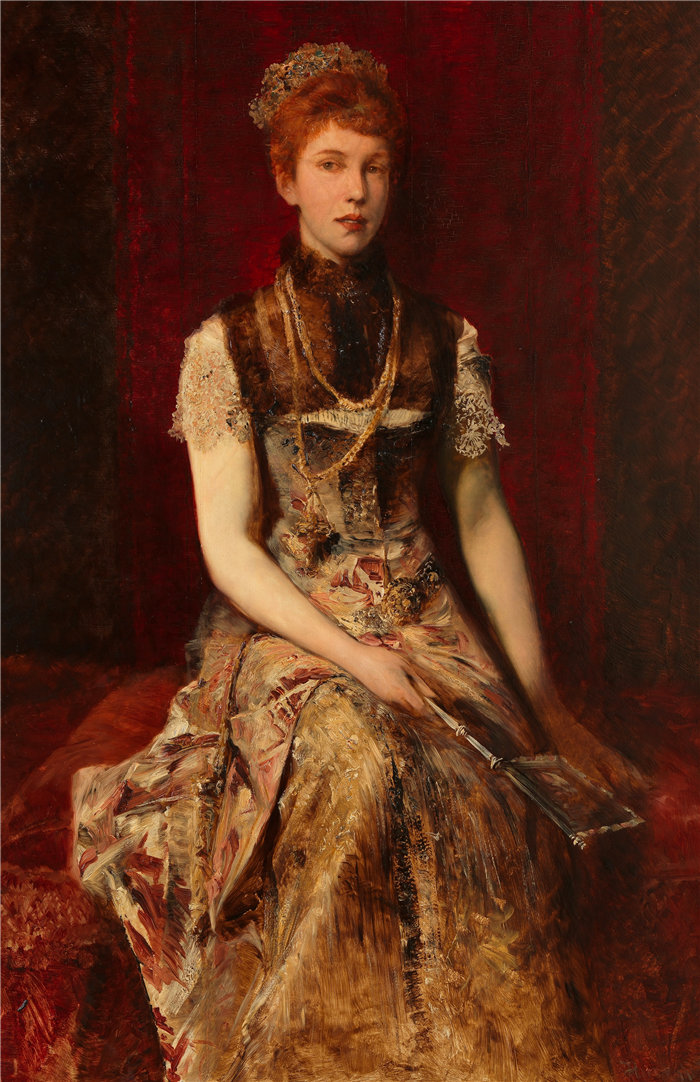 汉斯·马卡特 (Hans Makart，奥地利画家)-多拉·富尼耶-加比隆 (1879–1880)