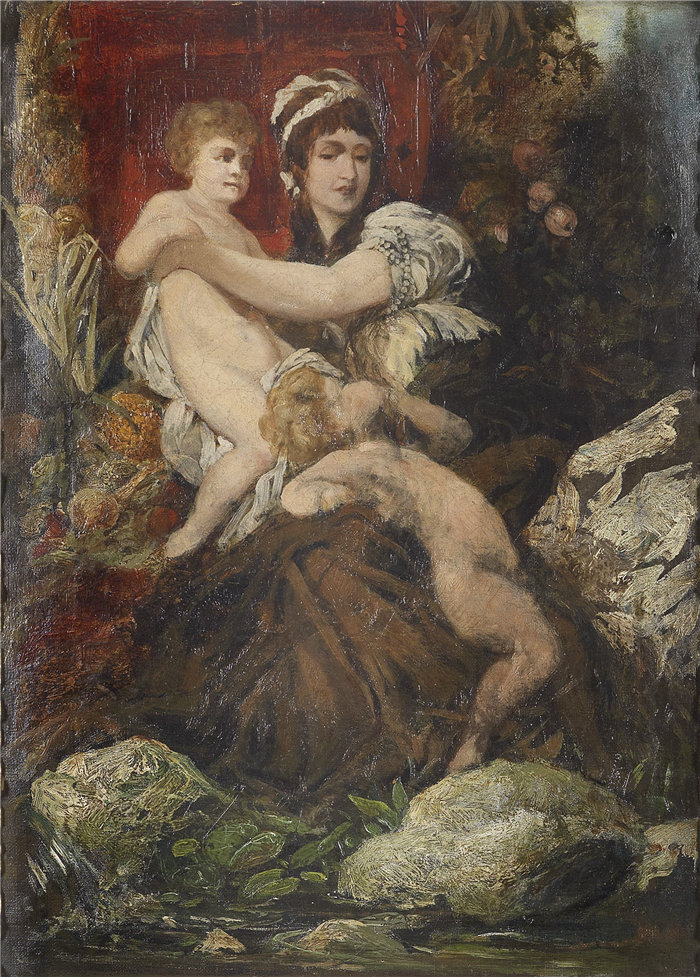 汉斯·马卡特 (Hans Makart，奥地利画家)-Sinnbild Der Fruchtbarkeit (1870)
