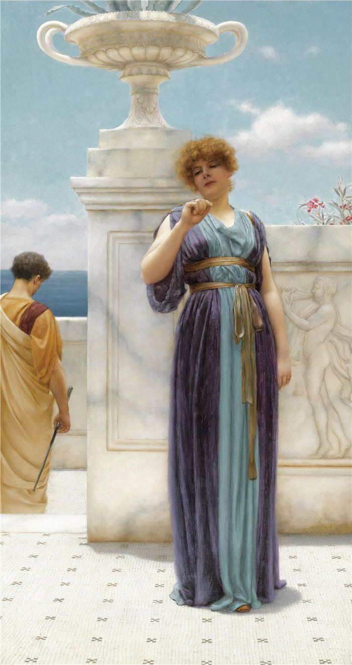 约翰·威廉·戈德沃德(John William Godward,英国画家)- 订婚戒指