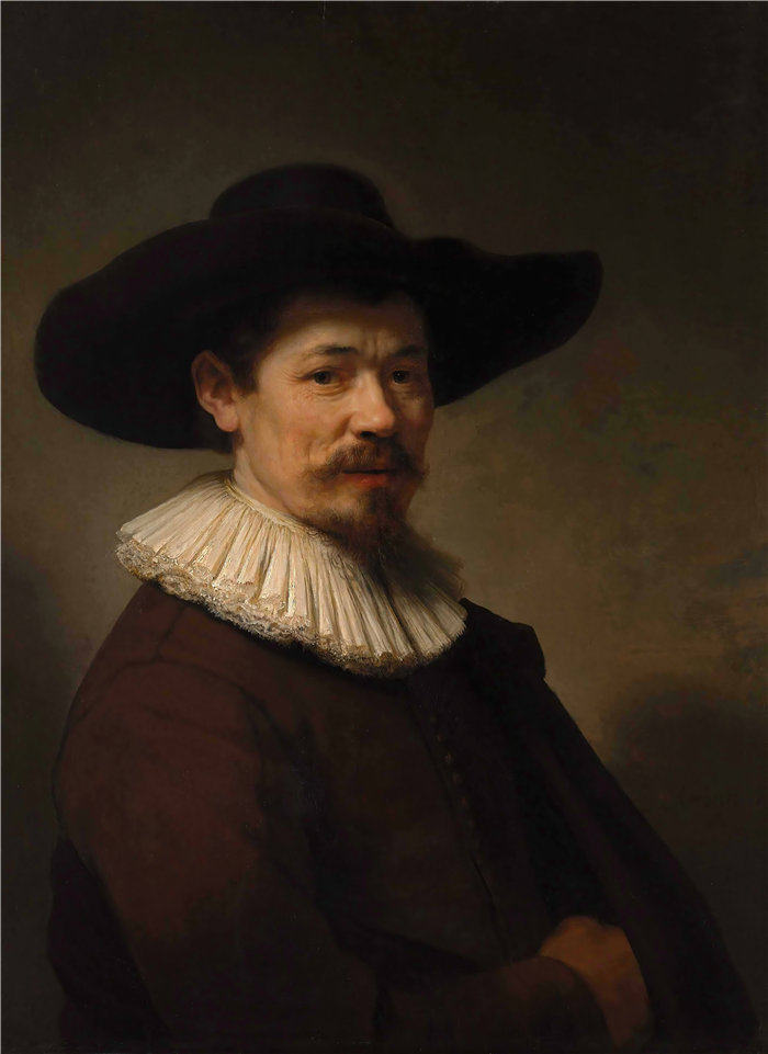 伦勃朗·范·瑞恩 (Rembrandt van Rijn,荷兰 ) 作品 - 赫尔曼·杜默 (1640)