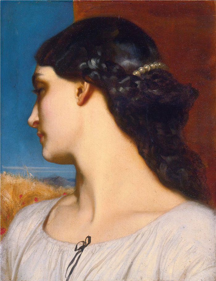 弗雷德里克·莱顿(Frederick Leighton)作品 - La Nanna（阳光明媚的时光）