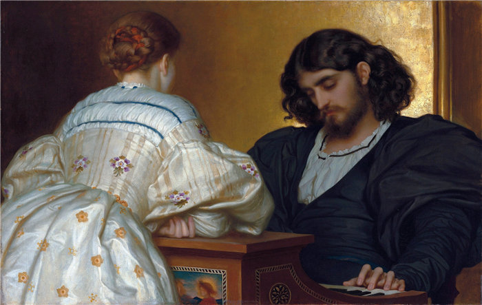 弗雷德里克·莱顿(Frederick Leighton)作品 - 黄金时段 (1864)