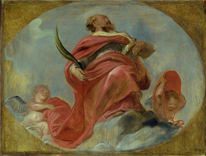 彼得·保罗·鲁本斯( Peter Paul Rubens)作品-鲁汶的圣阿尔伯特 (1620)