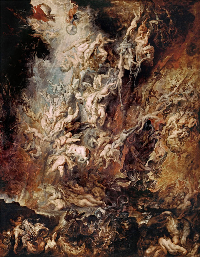 彼得·保罗·鲁本斯( Peter Paul Rubens)作品-诅咒的陨落(17世纪上半叶)