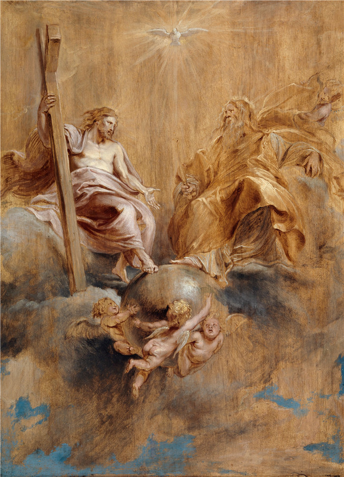 彼得·保罗·鲁本斯( Peter Paul Rubens)作品-三位一体 (1616–1617)