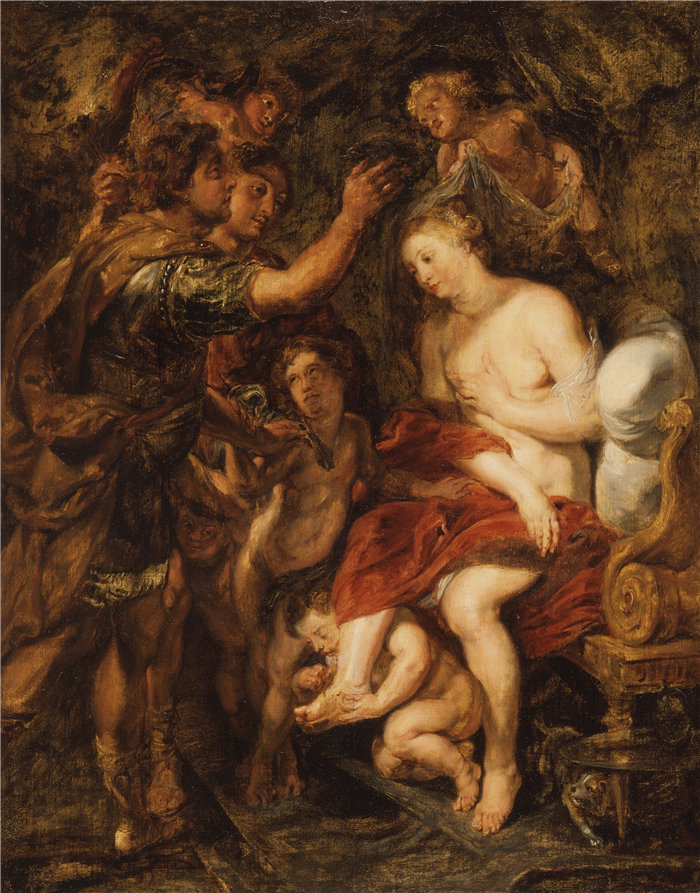 彼得·保罗·鲁本斯( Peter Paul Rubens)作品-罗克珊娜的加冕(17 世纪)