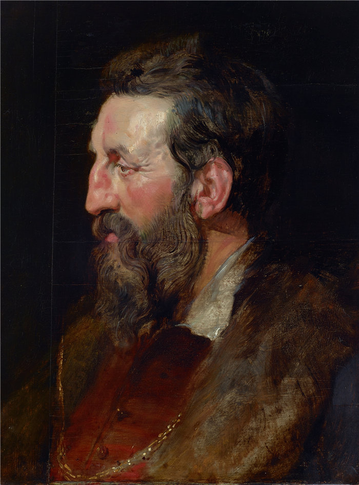 彼得·保罗·鲁本斯( Peter Paul Rubens)作品-一个男人的肖像(约 1615 年)