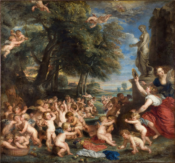 彼得·保罗·鲁本斯( Peter Paul Rubens)作品-对金星的崇拜(1630 年代)