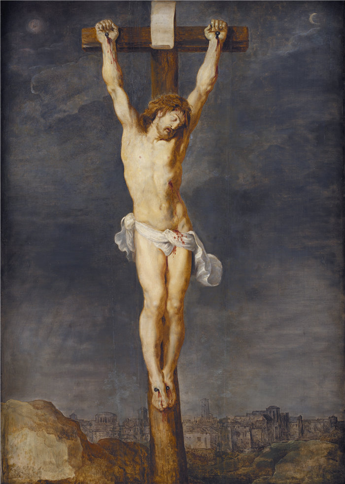 彼得·保罗·鲁本斯（ Peter Paul Rubens）作品-十字架上的基督 (1592 – 1633)