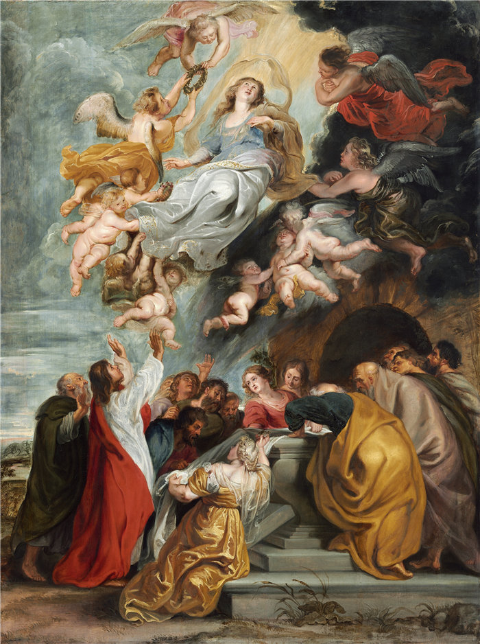 彼得·保罗·鲁本斯( Peter Paul Rubens)作品-圣母升天(可能是 1620 年代中期)