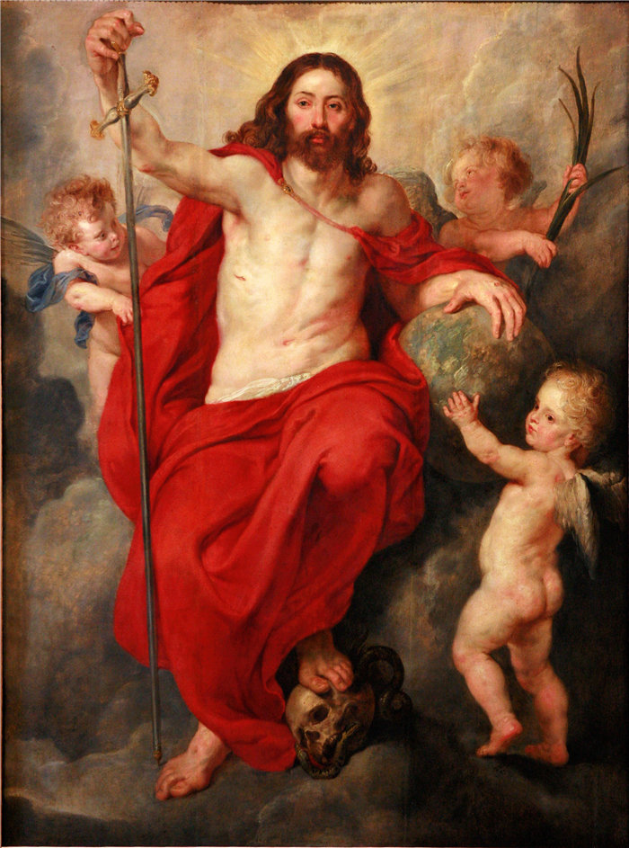 彼得·保罗·鲁本斯( Peter Paul Rubens)作品-基督战胜死亡和罪恶(大约 1615-1616 年)