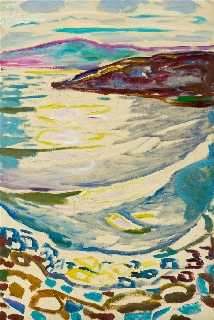爱德华·蒙克（Edvard Munch）作品 - 风景