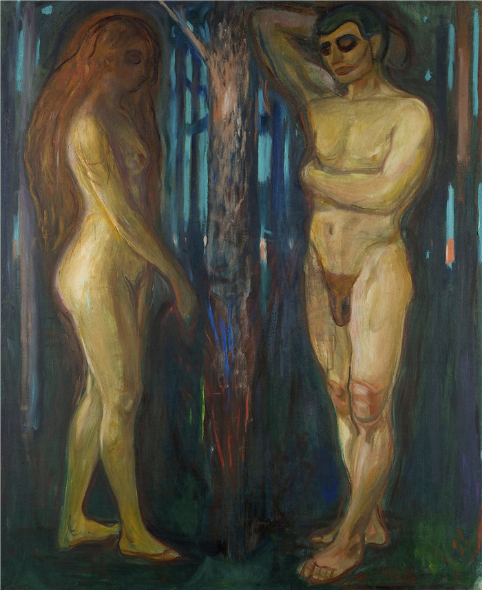 爱德华·蒙克（Edvard Munch）作品 - 代谢（1898-1899）