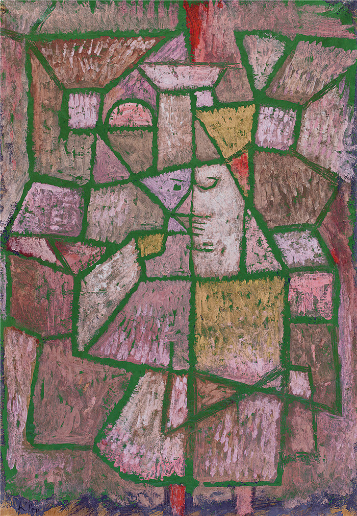 保罗・克利（Paul Klee，德国 ）作品-城市先生 (1937)
