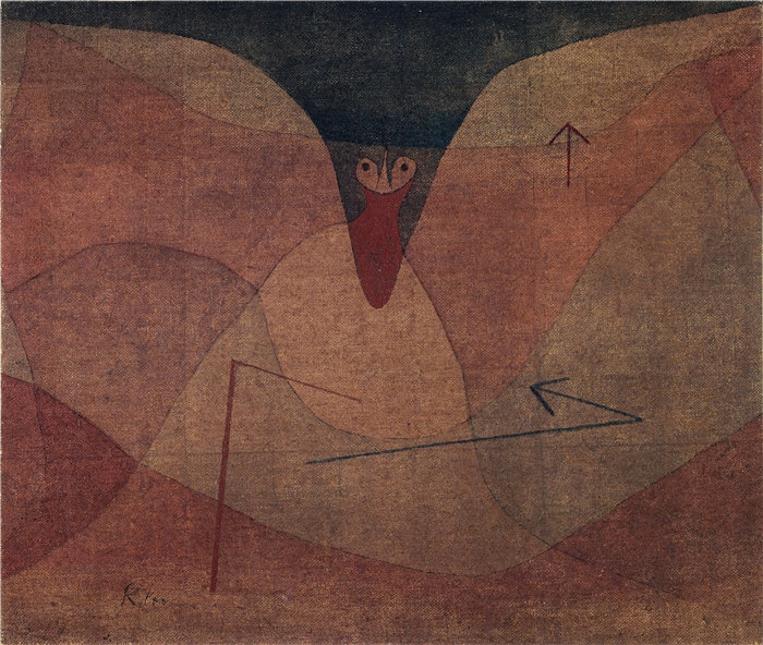 保罗・克利（Paul Klee，德国 ）作品-航空进化 (1934)