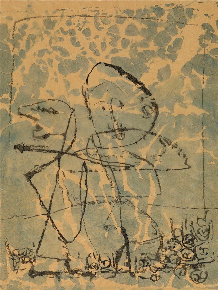 保罗・克利（Paul Klee，德国 ）作品-公开决斗 (1932)