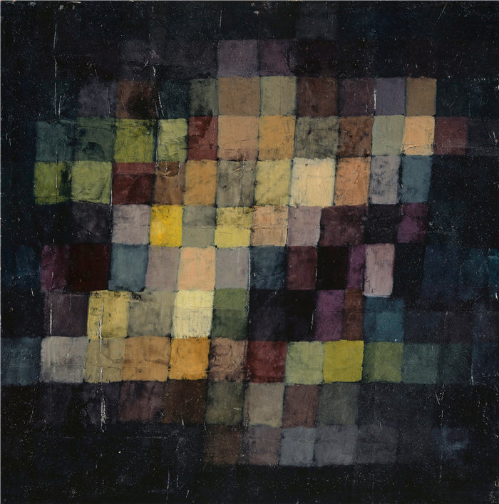 保罗・克利（Paul Klee，德国 ）作品-老声音 (1925)