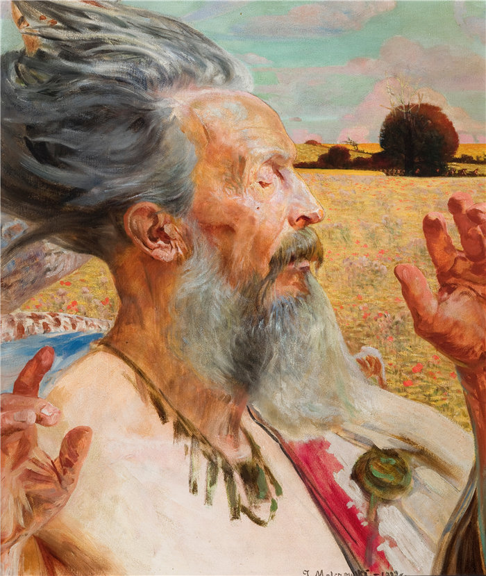 杰克·马尔切夫斯基(Jacek Malczewski，波兰画家)作品-德威 (1902)