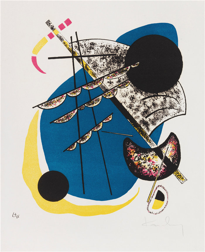 瓦西里·康定斯基(wassily kandinsky,俄罗斯画家)作品-小世界二