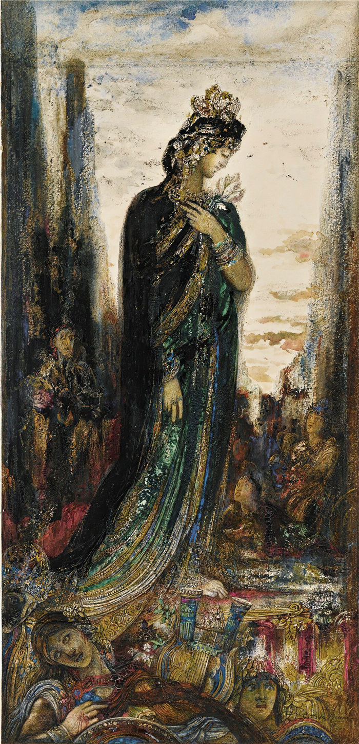 古斯塔夫·莫罗（Gustave Moreau，法国画家)-海伦娜